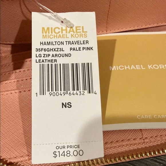 Michael Kors Blush Wallet with Gold Hardware - Picture 7 of 7